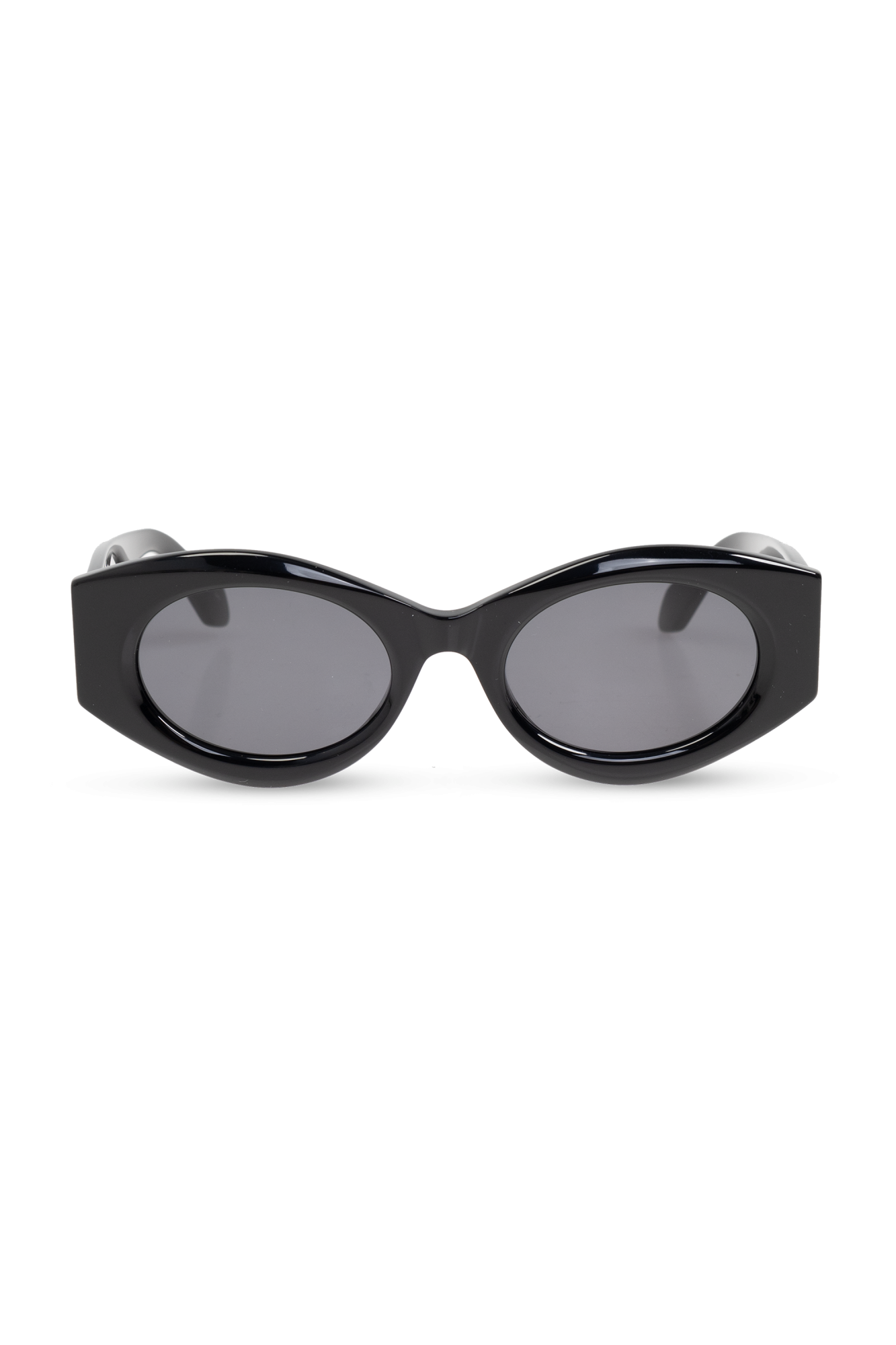 サングラス ALAIA FW25 Sunglasses (AA4L0F79S001 523) ALAÏA BLACK/SILVER MASK SUNGLASSES |ALAÏA US